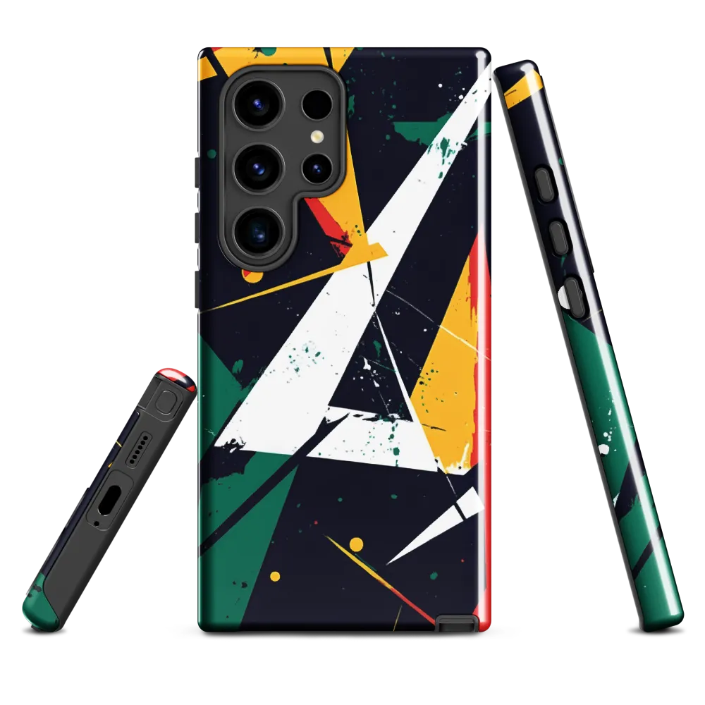 Dynamic Geometries | Phone Case |  S24 Ultra | Tough Case | Glossy