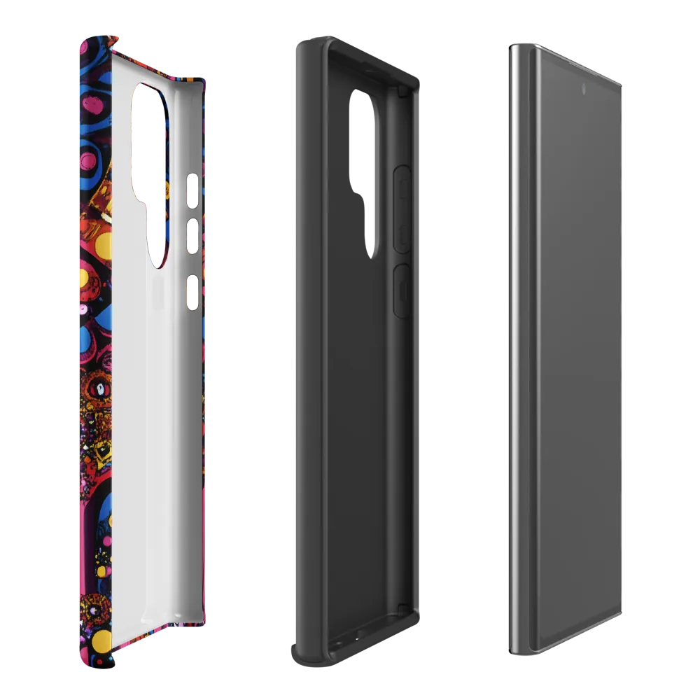 Whimsical Mandala Symphony | Phone Case |  S22 Ultra | Tough Case | Matte