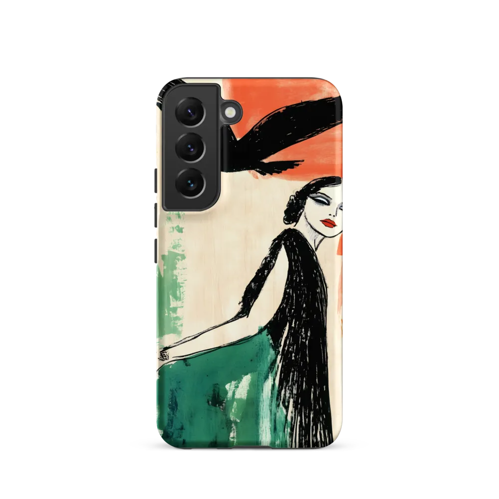 Elegance in Flight | Phone Case |  S22 | Tough Case | Matte