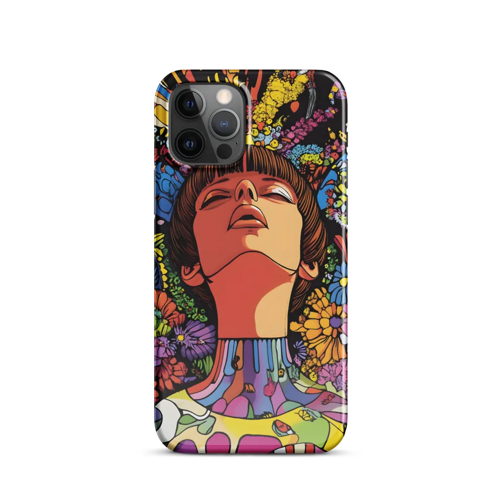 Vibrant Ecstasy: A Psychedelic Portrait