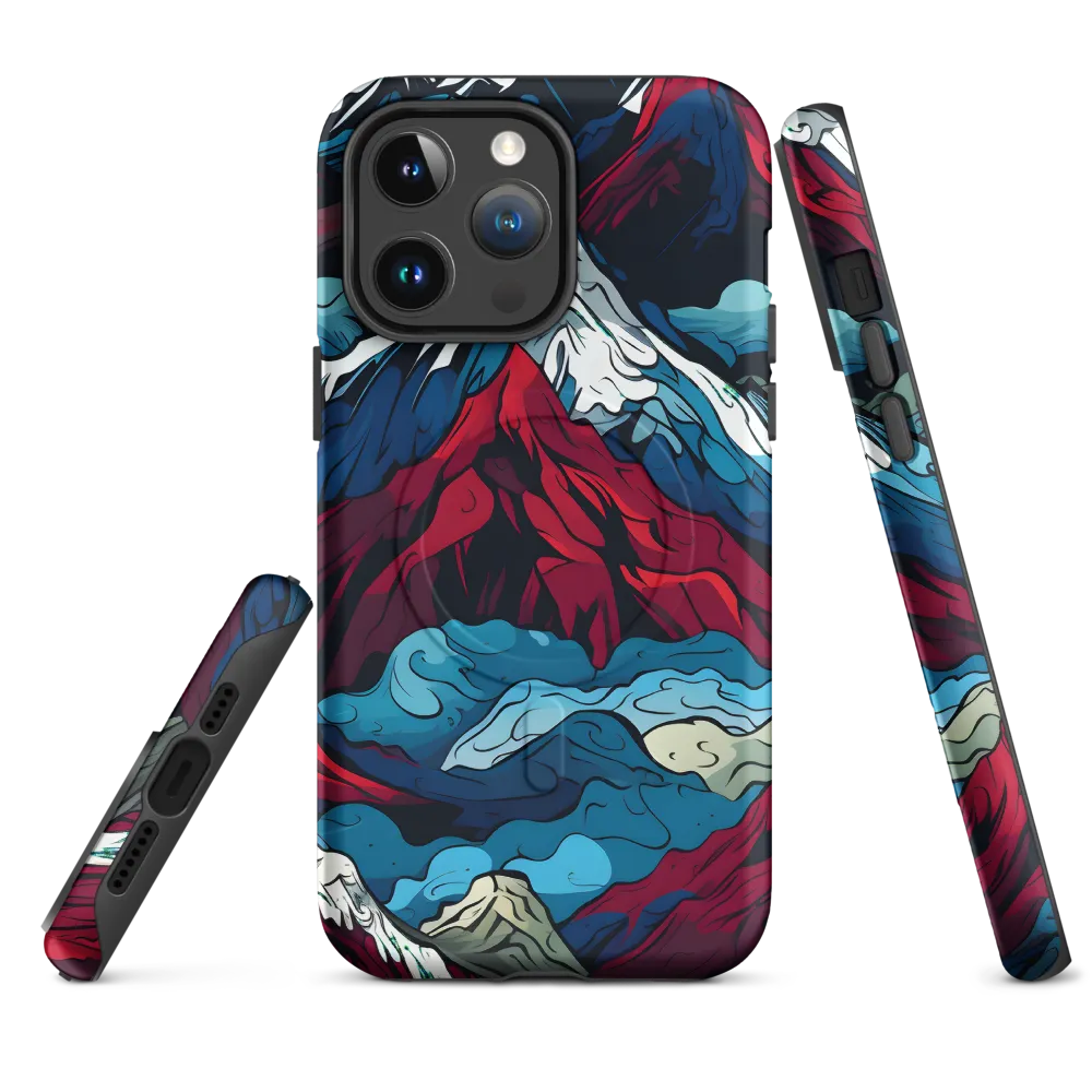 Mountain Majesty: An Abstract Voyage