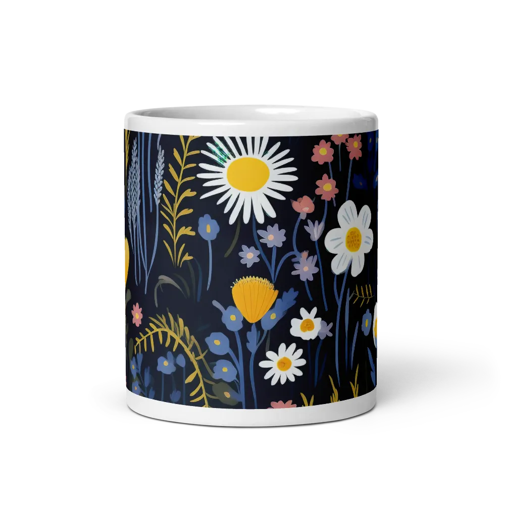 Botanical Harmony: A Floral Symphony | Mugs | Multiple Sizes & Colors