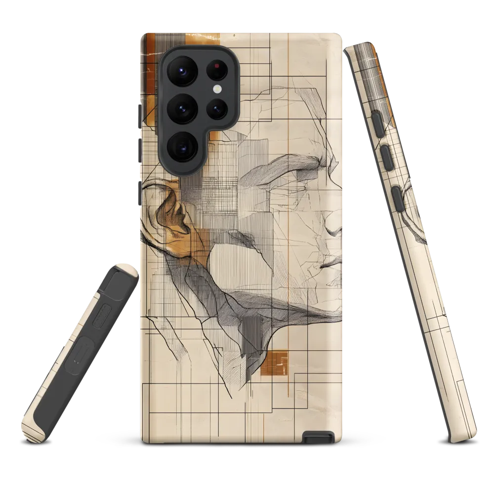 Geometric Reverie | Phone Case |  S22 Ultra | Tough Case | Matte