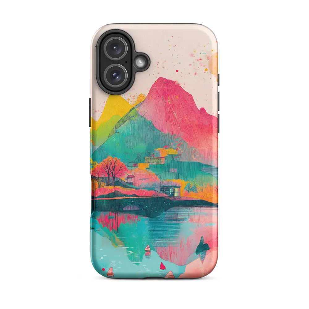 Vibrant Serenity: A Surreal Landscape