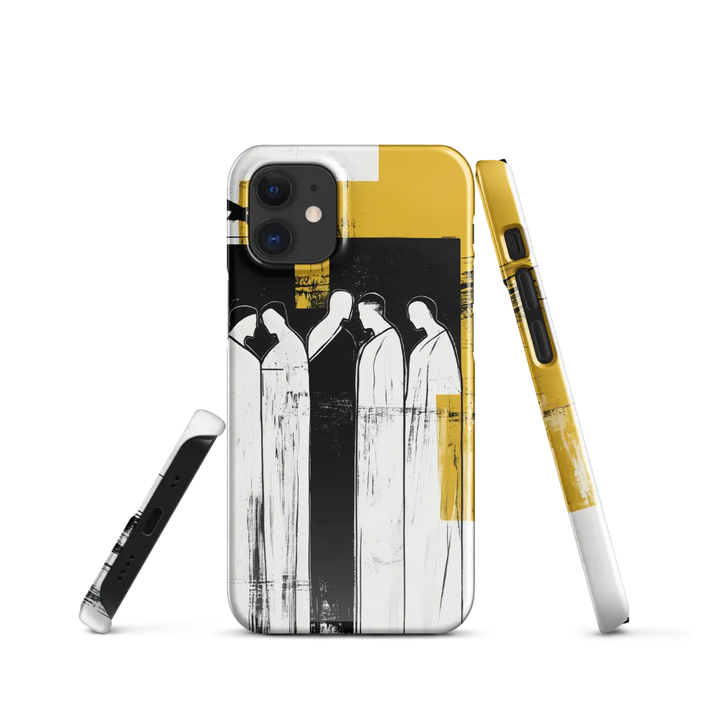 Contemplative Assemblage | Phone Case |  12 Mini | Snap Case | Glossy