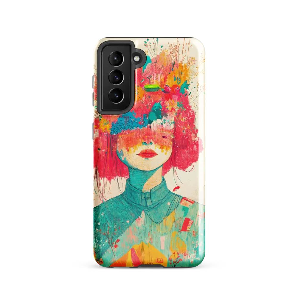 Whimsical Floral Portrait