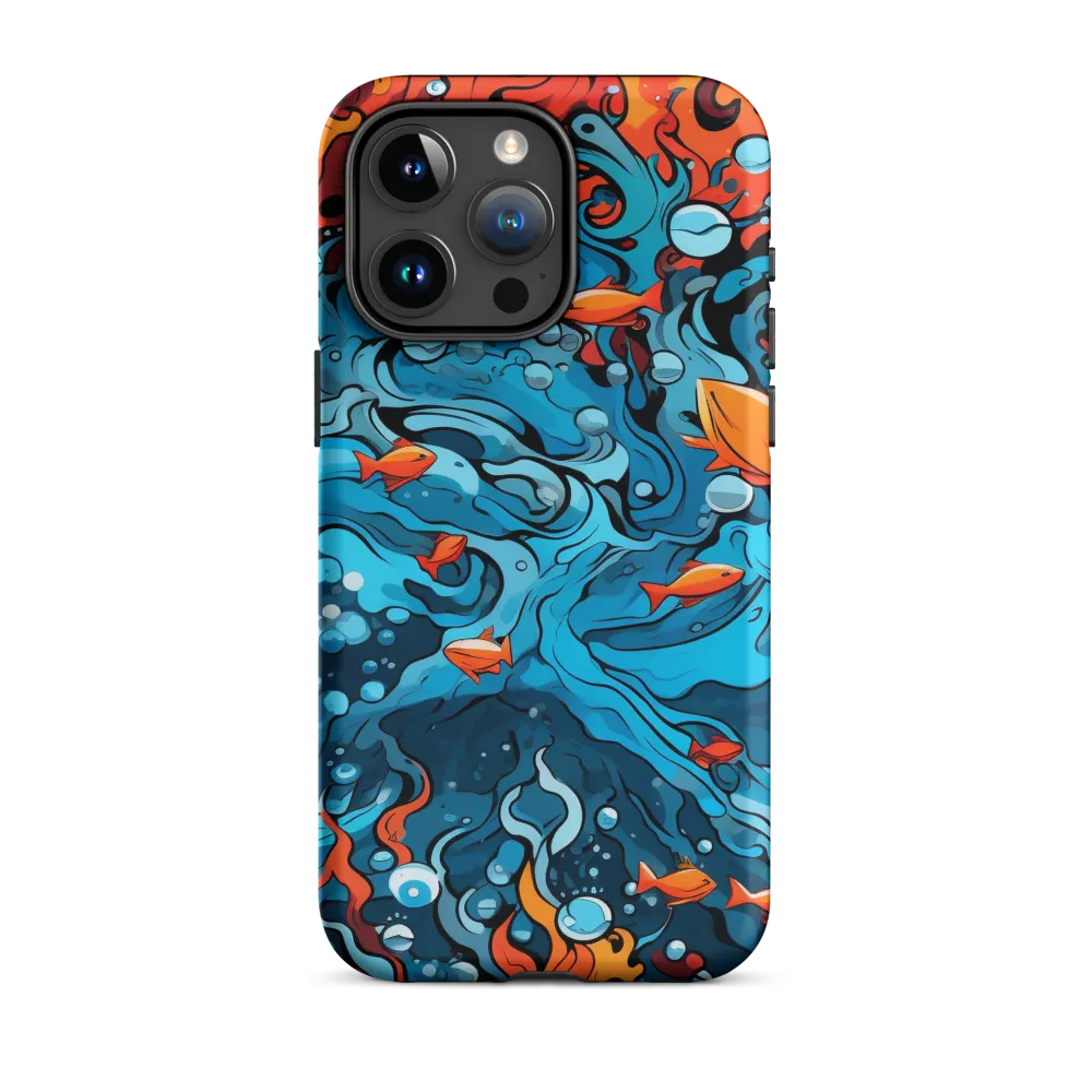 Fluid Harmony: Ocean and Flames