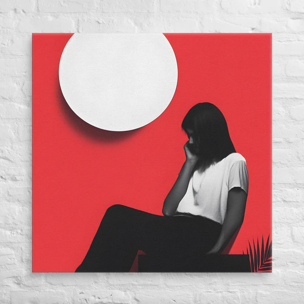 Contemplation in Red