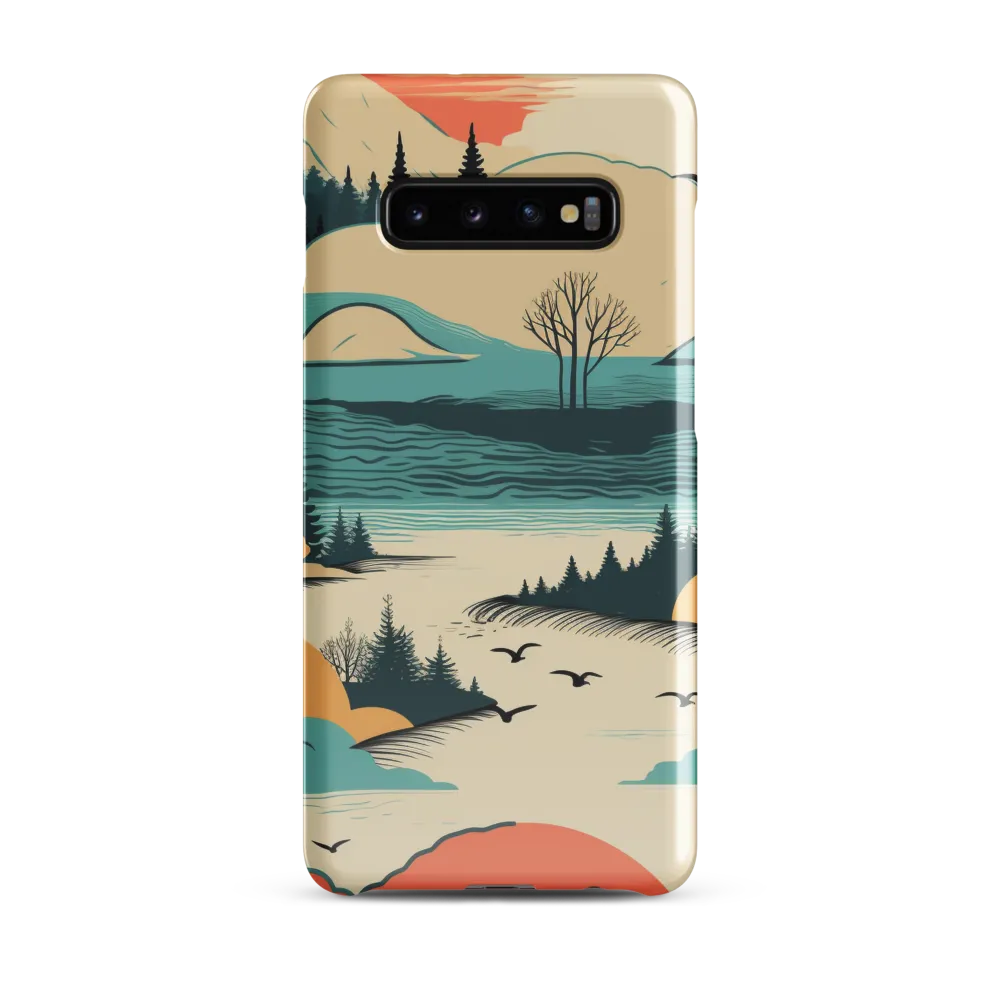 Tranquil Horizons | Phone Case |  S10 Plus | Snap Case | Glossy