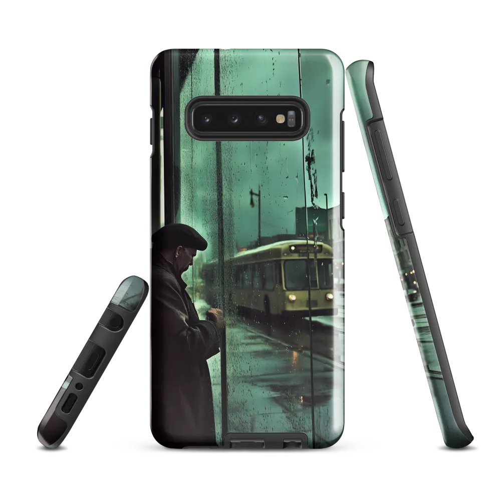 Reflective Moments in the Rain | Phone Case |  S10 Plus | Tough Case | Glossy