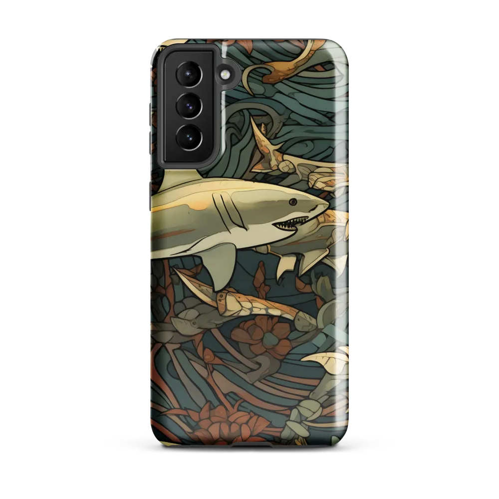 Dynamic Harmony of Sharks and Flora