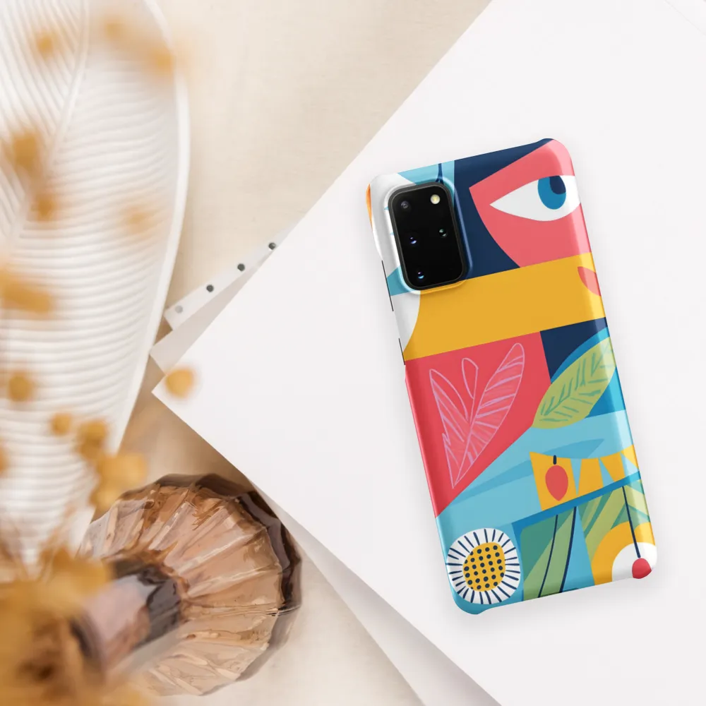 Vibrant Geometric Visage