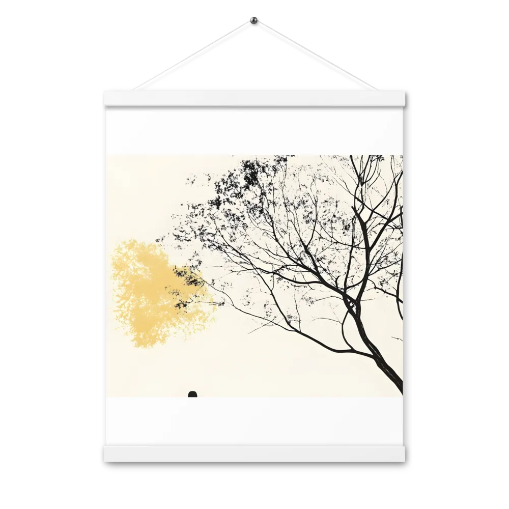 Whispers of Solitude | Poster With White Wood Hanger | 16″×20″
