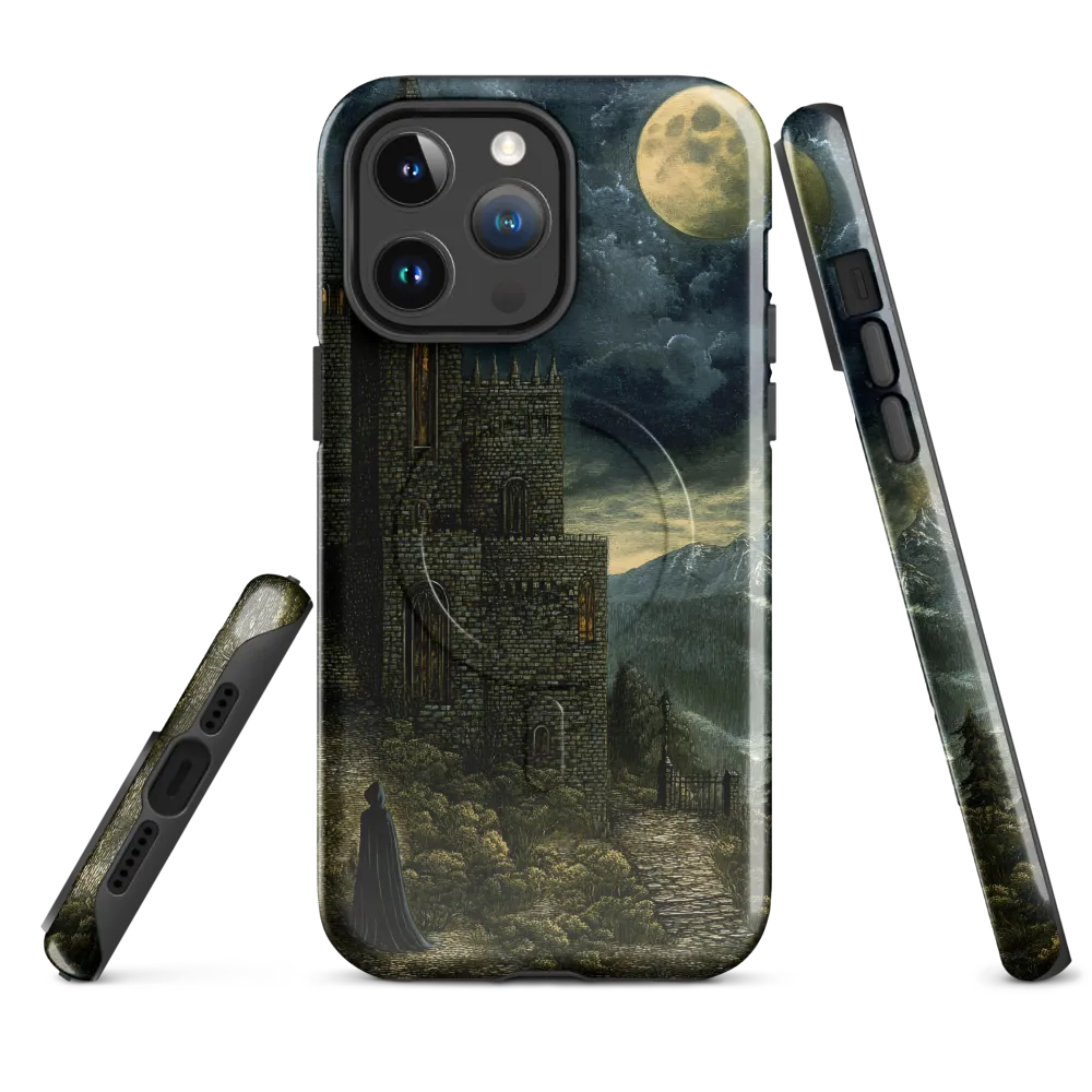 Whispers of the Moonlit Castle | Phone Case |  14 Pro Max | MagSafe® Tough Case | Glossy