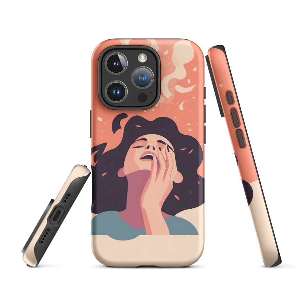 Whispers of Reflection | Phone Case |  16 Pro | Tough Case | Matte