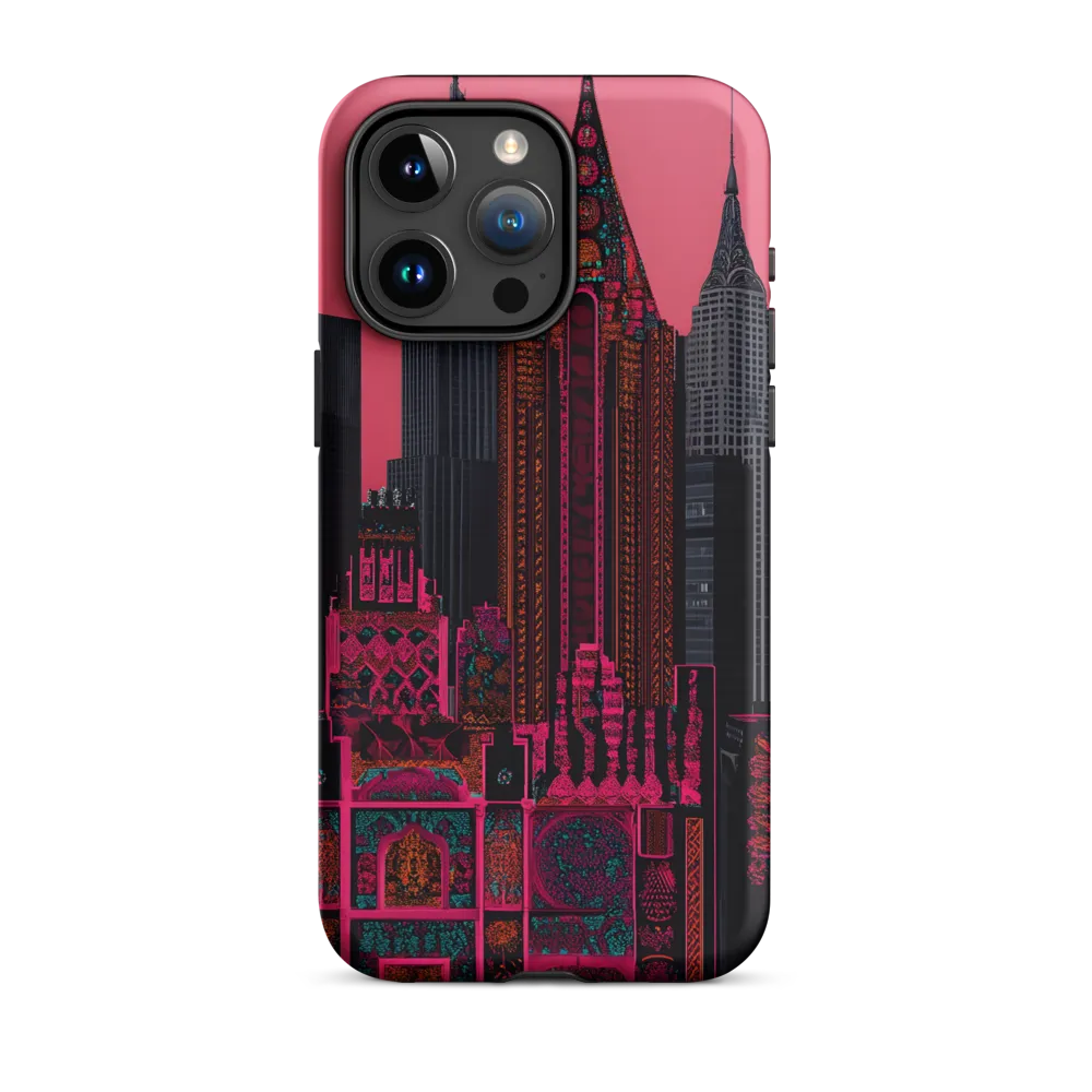 Urban Vibrance: A Digital Exploration of Skyscrapers