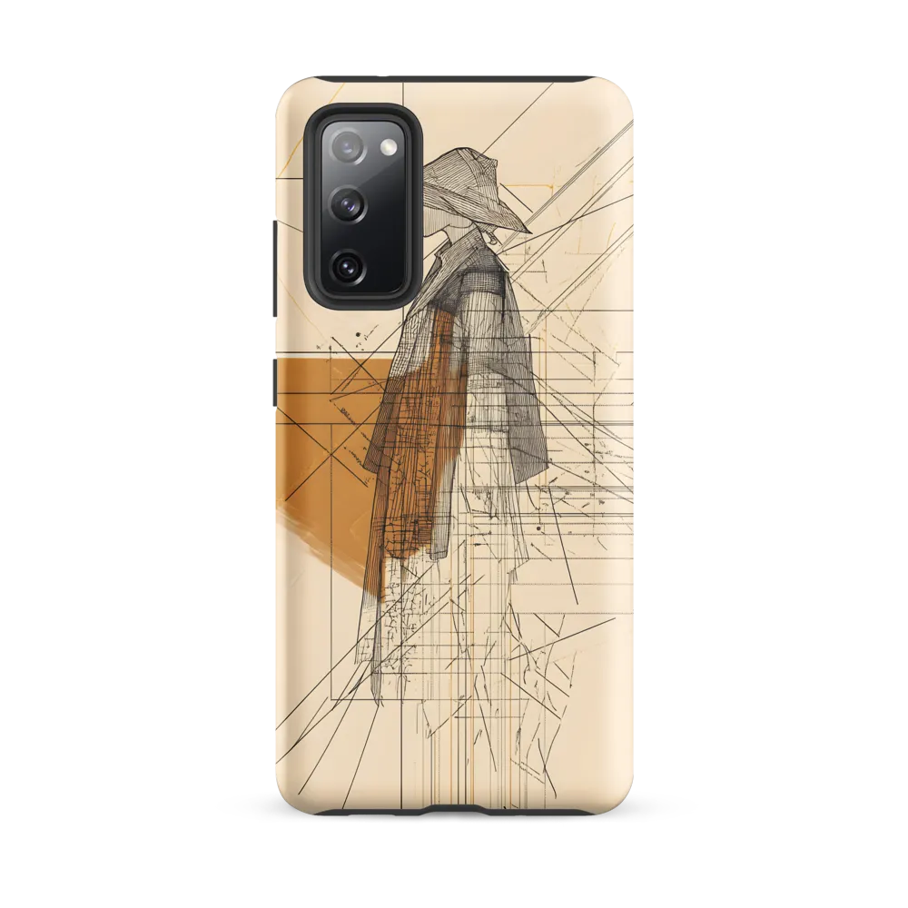 Abstract Profile: A Minimalist Exploration | Phone Case |  S20 FE | Tough Case | Matte