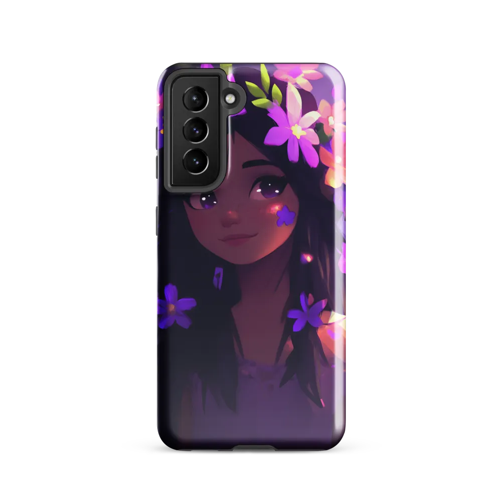 Whispers of Blossoms | Phone Case |  S21 | Tough Case | Glossy