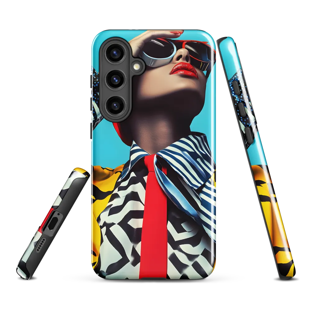 Chic Confidence in Bold Patterns
