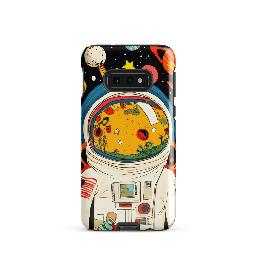Cosmic Curiosity: Journey Within the Helmet