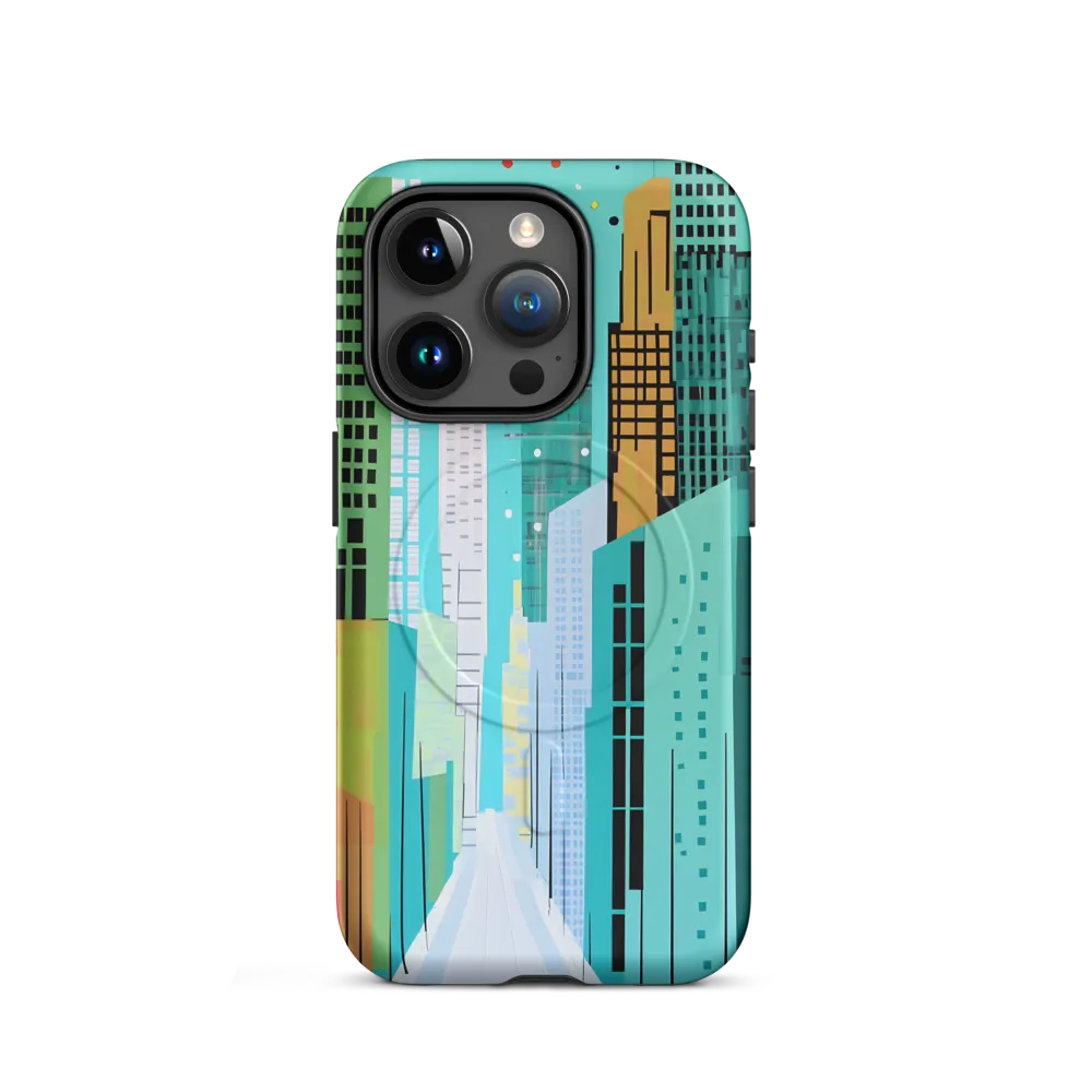 Urban Symphony in Turquoise