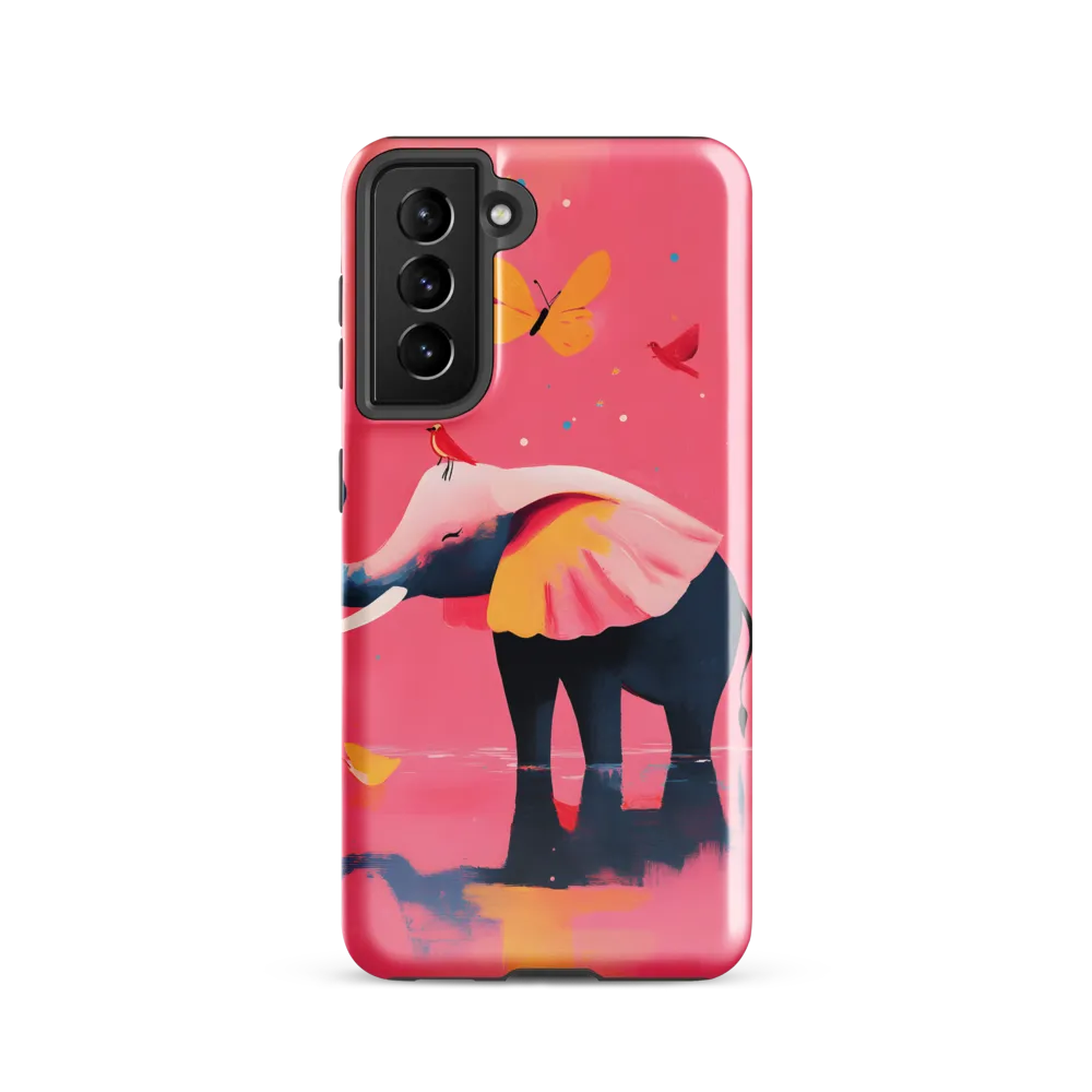 Whimsical Serenity: The Playful Elephant