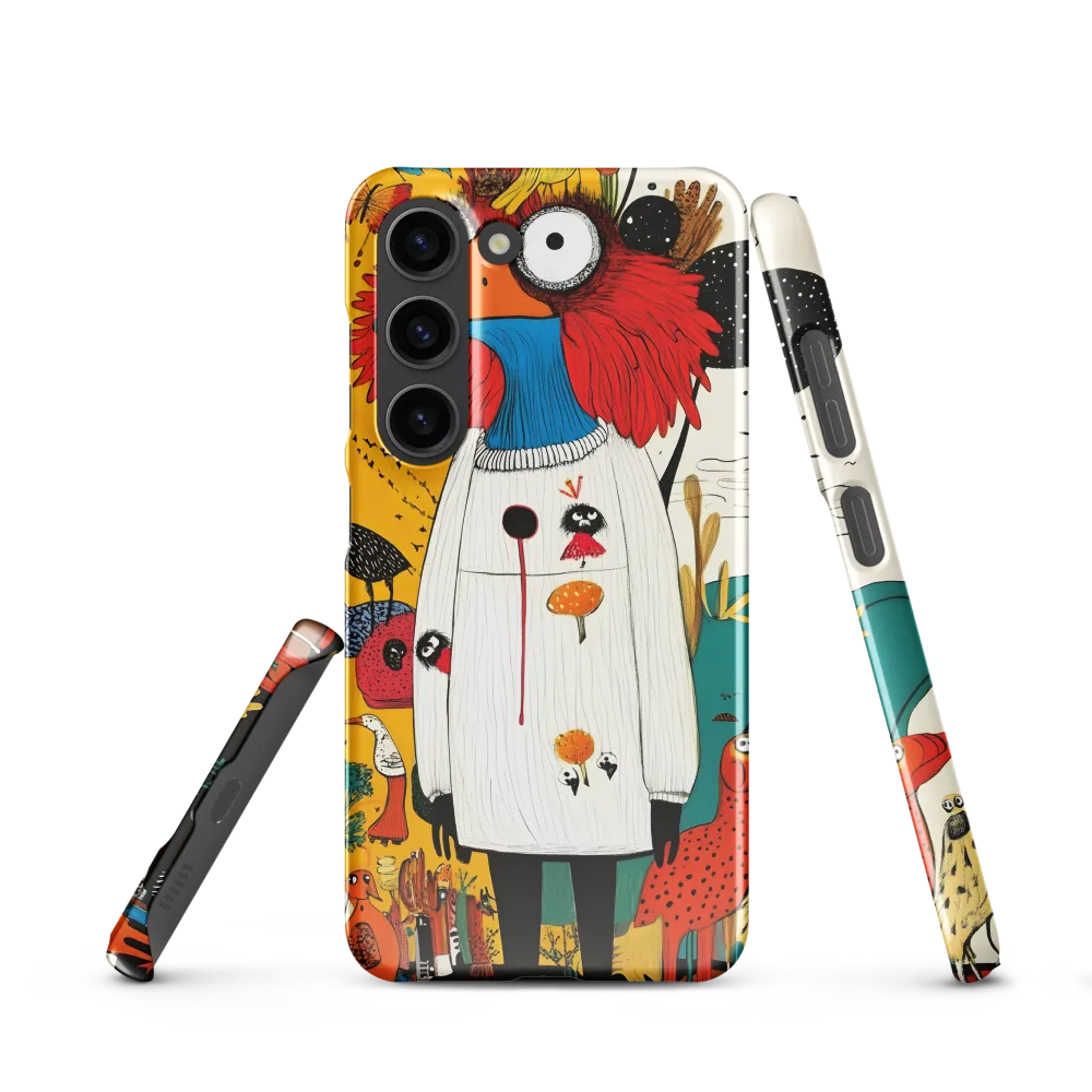Whimsical Bird's Embrace