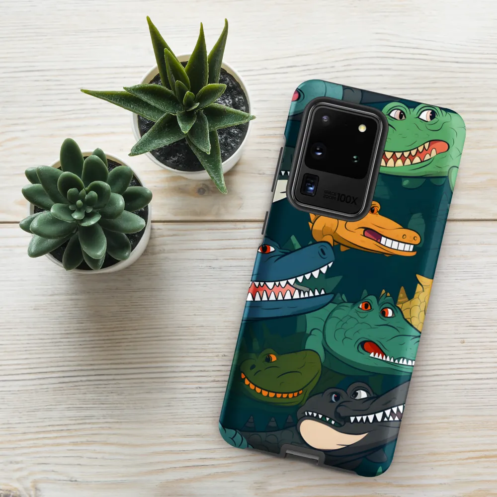 Cheerful Crocodilian Parade
