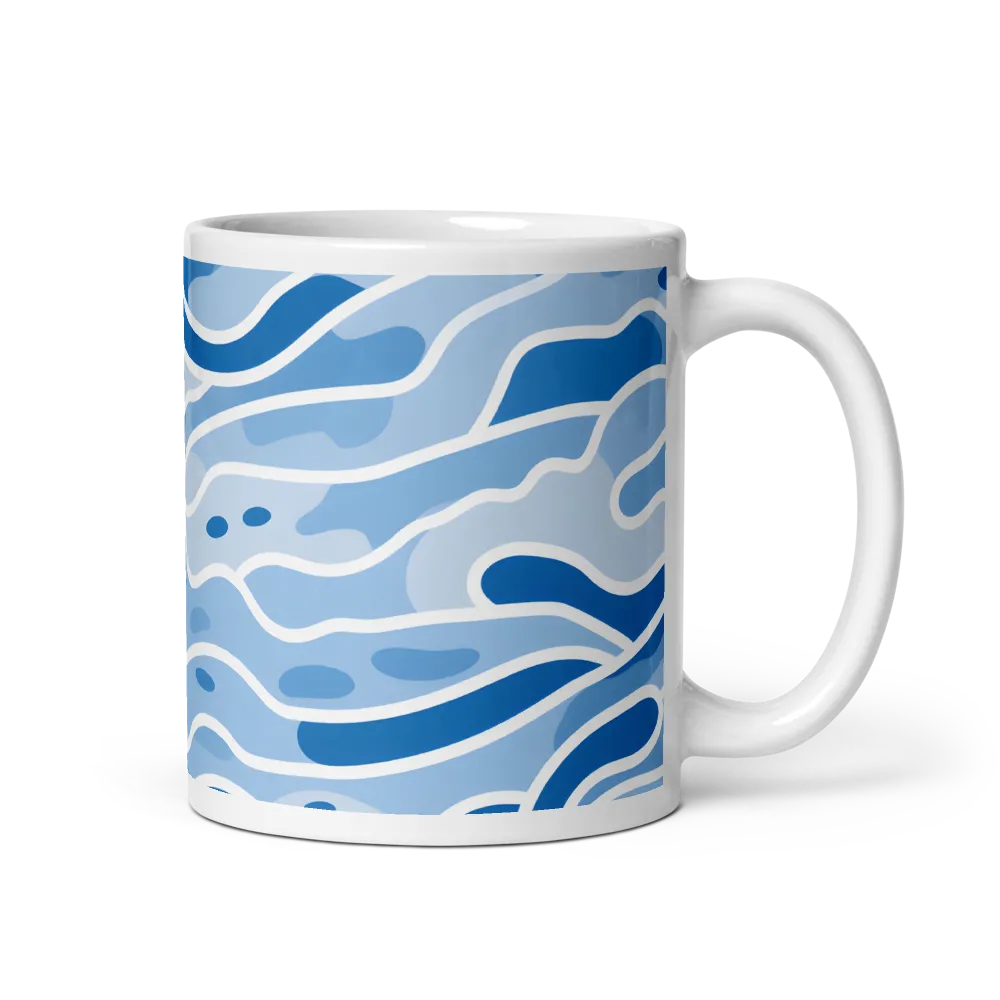 Fluid Harmony | Mug with White inside | 11 oz