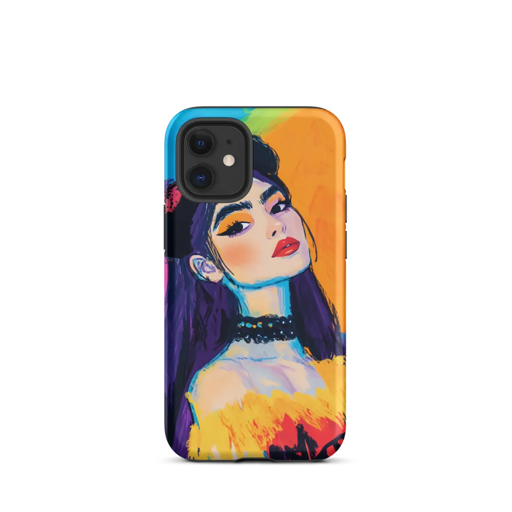 Vibrant Confidence | Phone Case |  12 mini | Tough Case | Matte