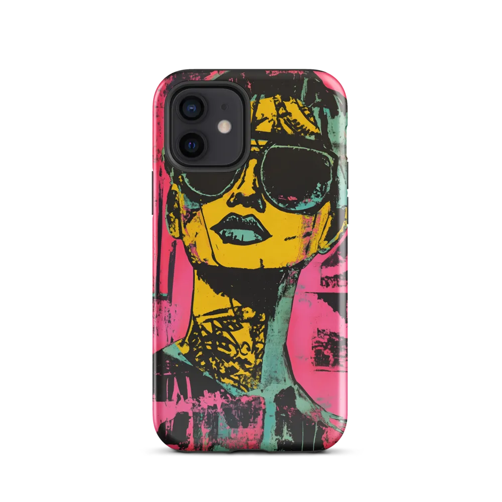 Confident Portrait in Neon Colors