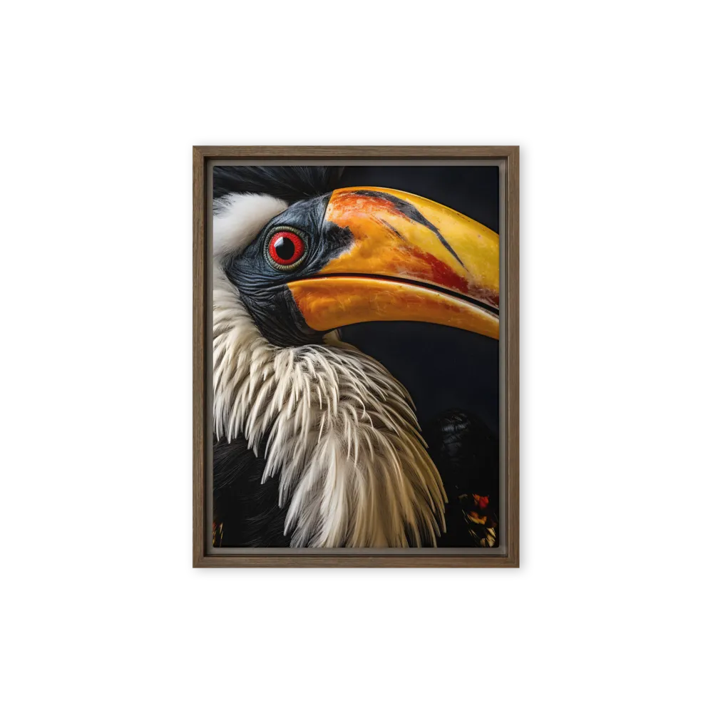 Majestic Hornbill Portrait