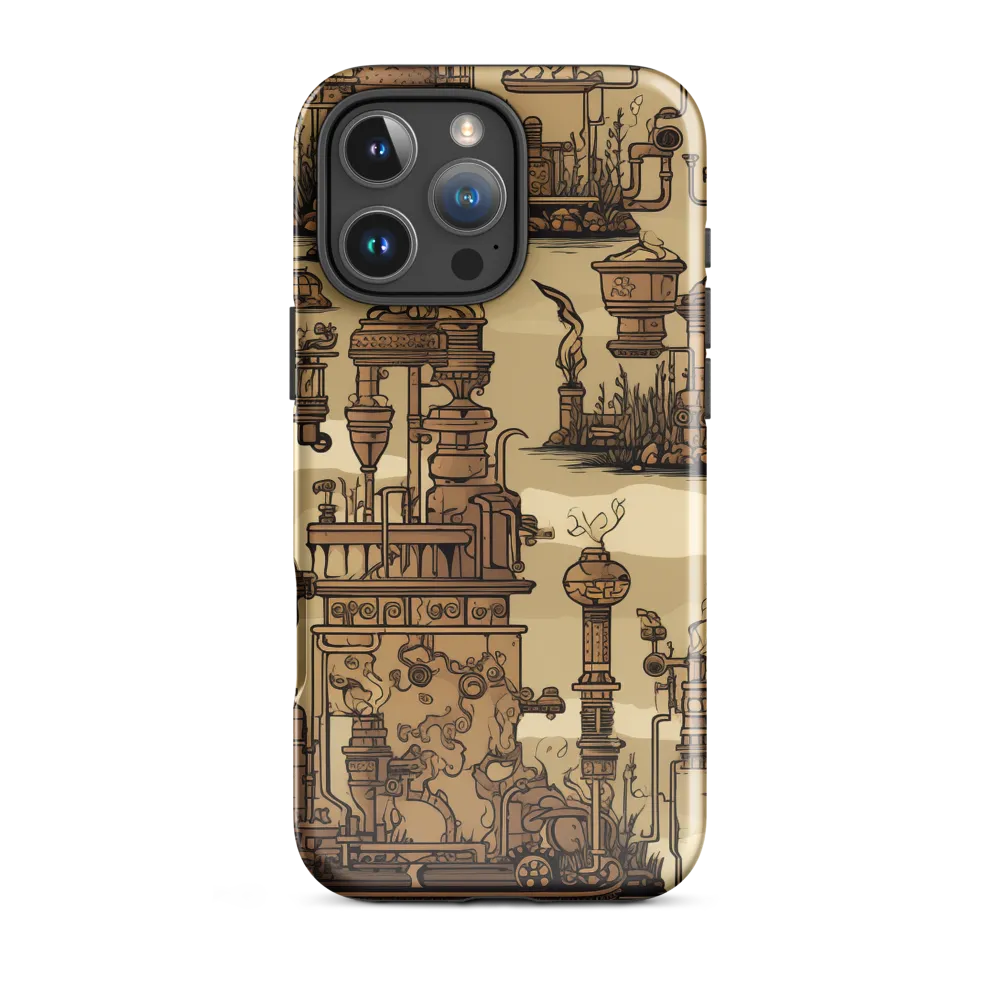 Whimsical Industrial Landscape