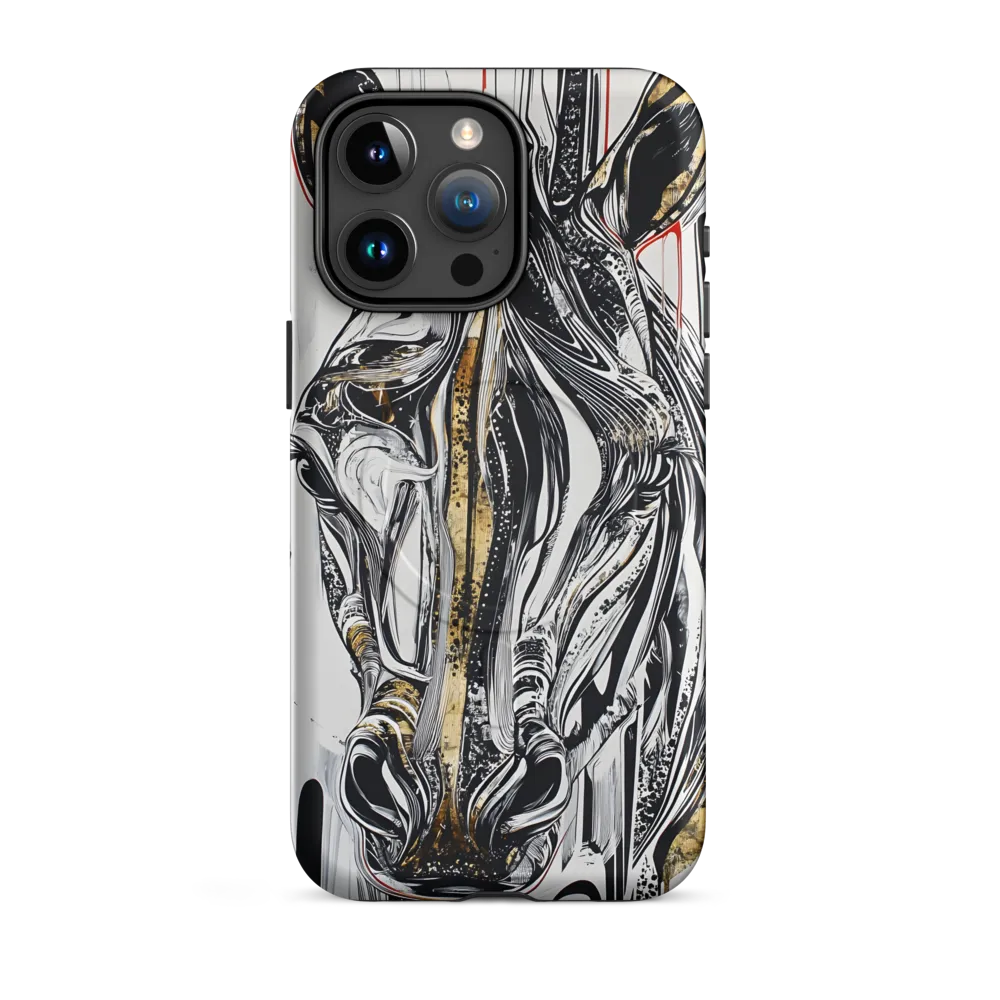 Ethereal Majesty: The Abstract Zebra
