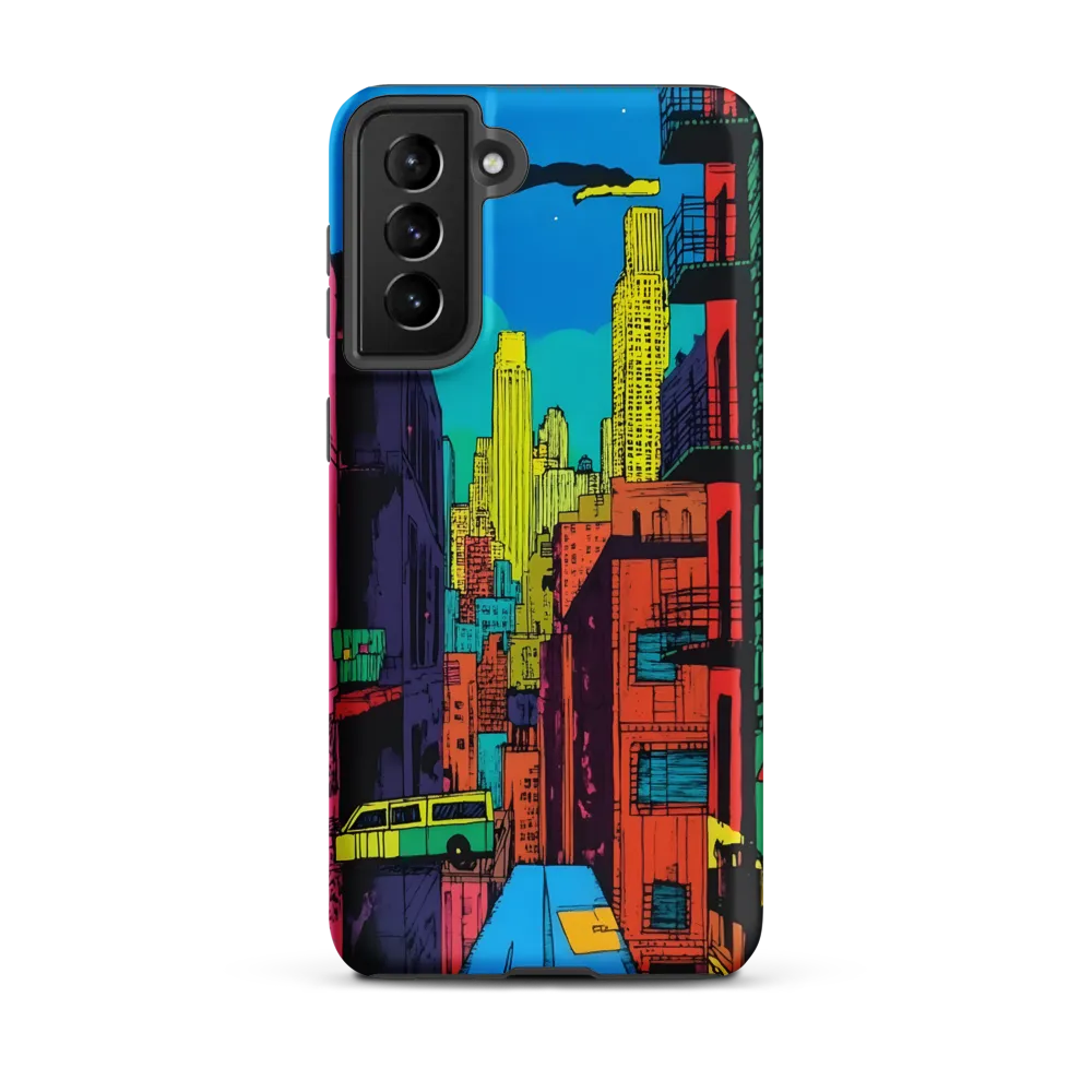 Urban Vibrance: A Pop Art Cityscape