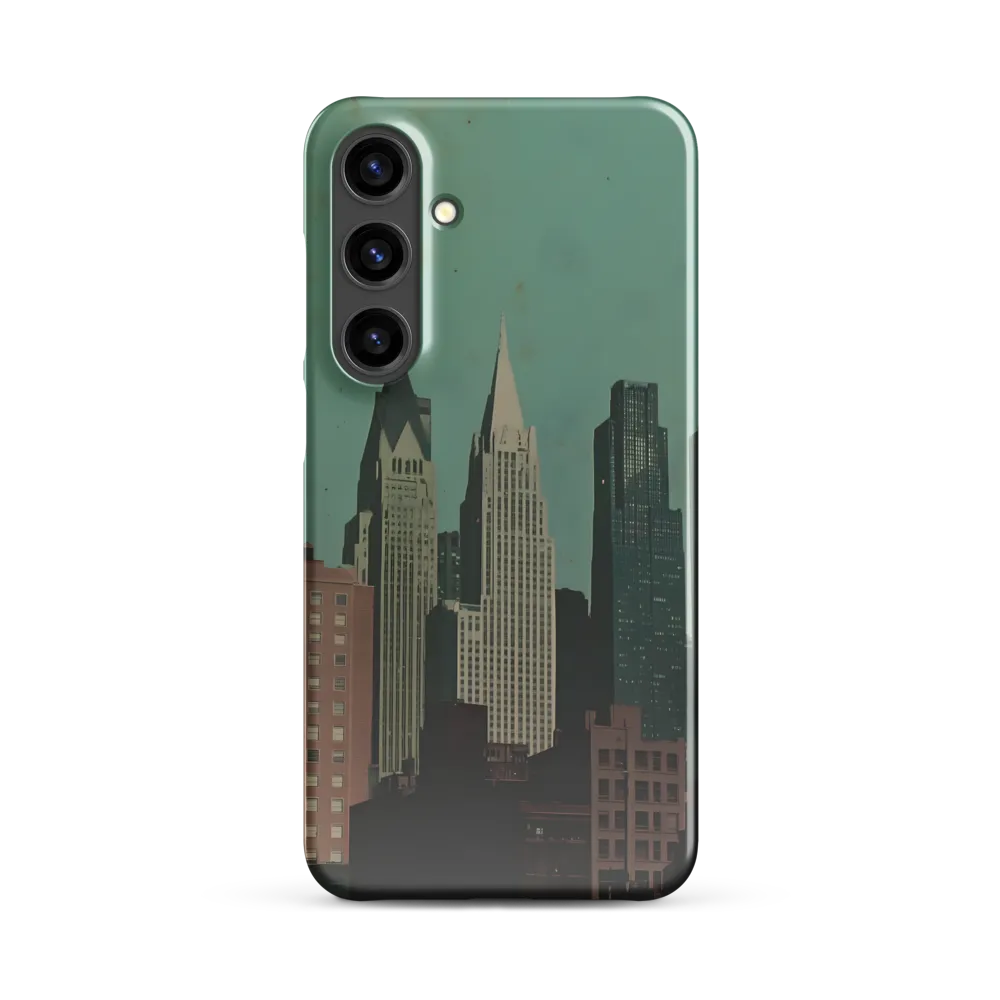 Urban Nostalgia: A Retro Cityscape