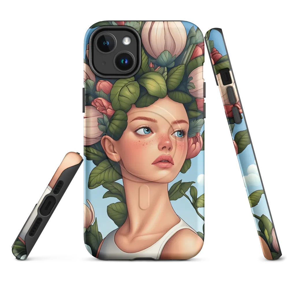 Whispers of Serenity | Phone Case |  14 Plus | MagSafe® Tough Case | Matte