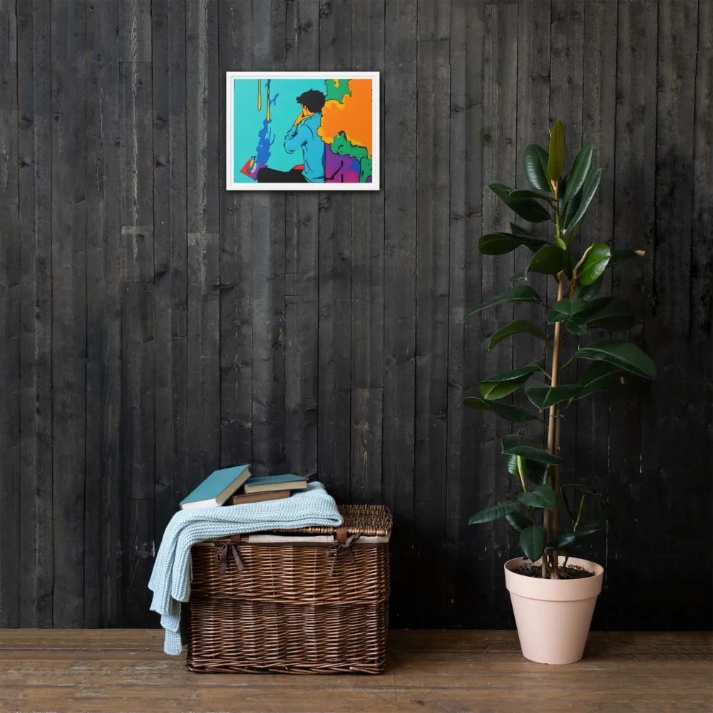 The Artist Within | Canvas with White Frame | 12″×16″