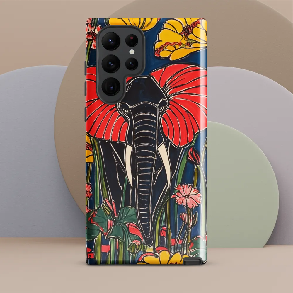Elephant in Bloom