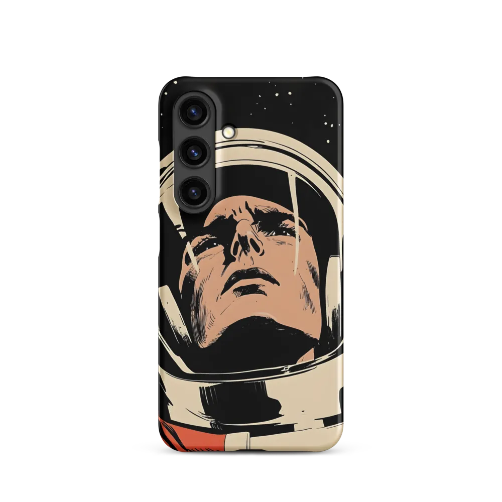 Gaze of the Astronaut | Phone Case |  S24 | Snap Case | Matte