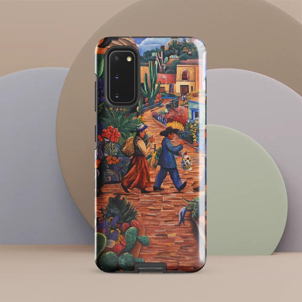 A Mosaic Journey Through Colorful Landscapes