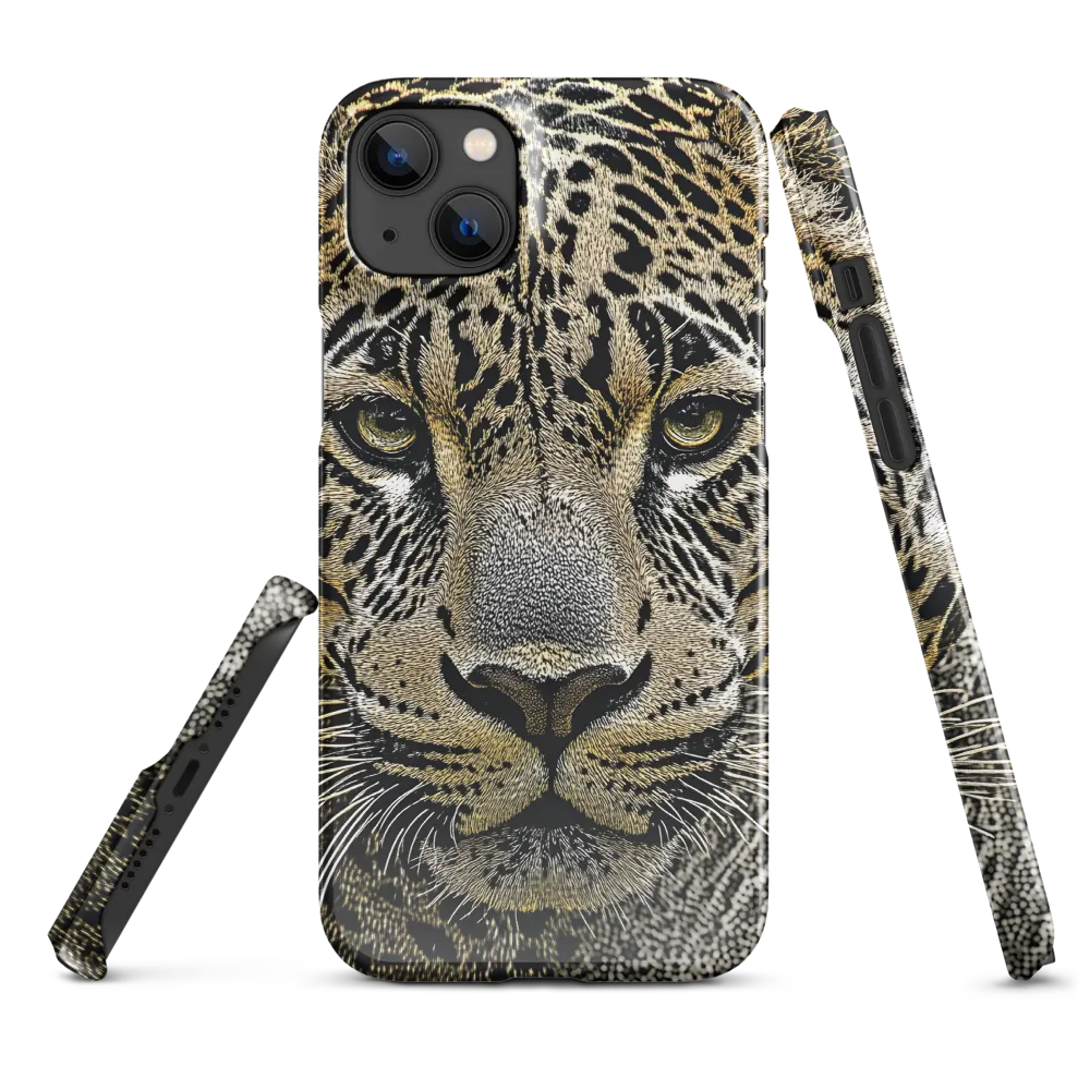 The Majestic Gaze: Portrait of a Leopard