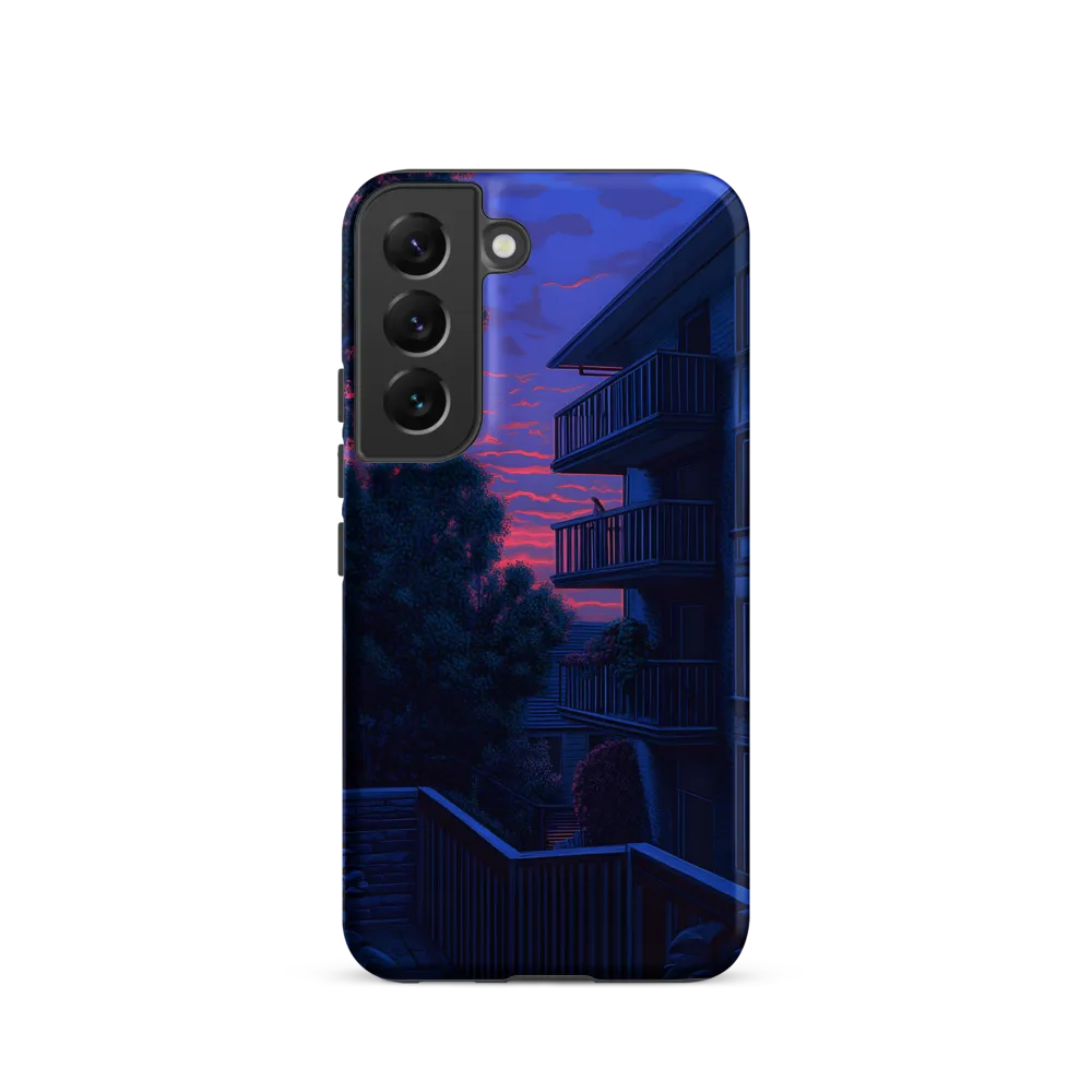 Urban Serenity at Dusk