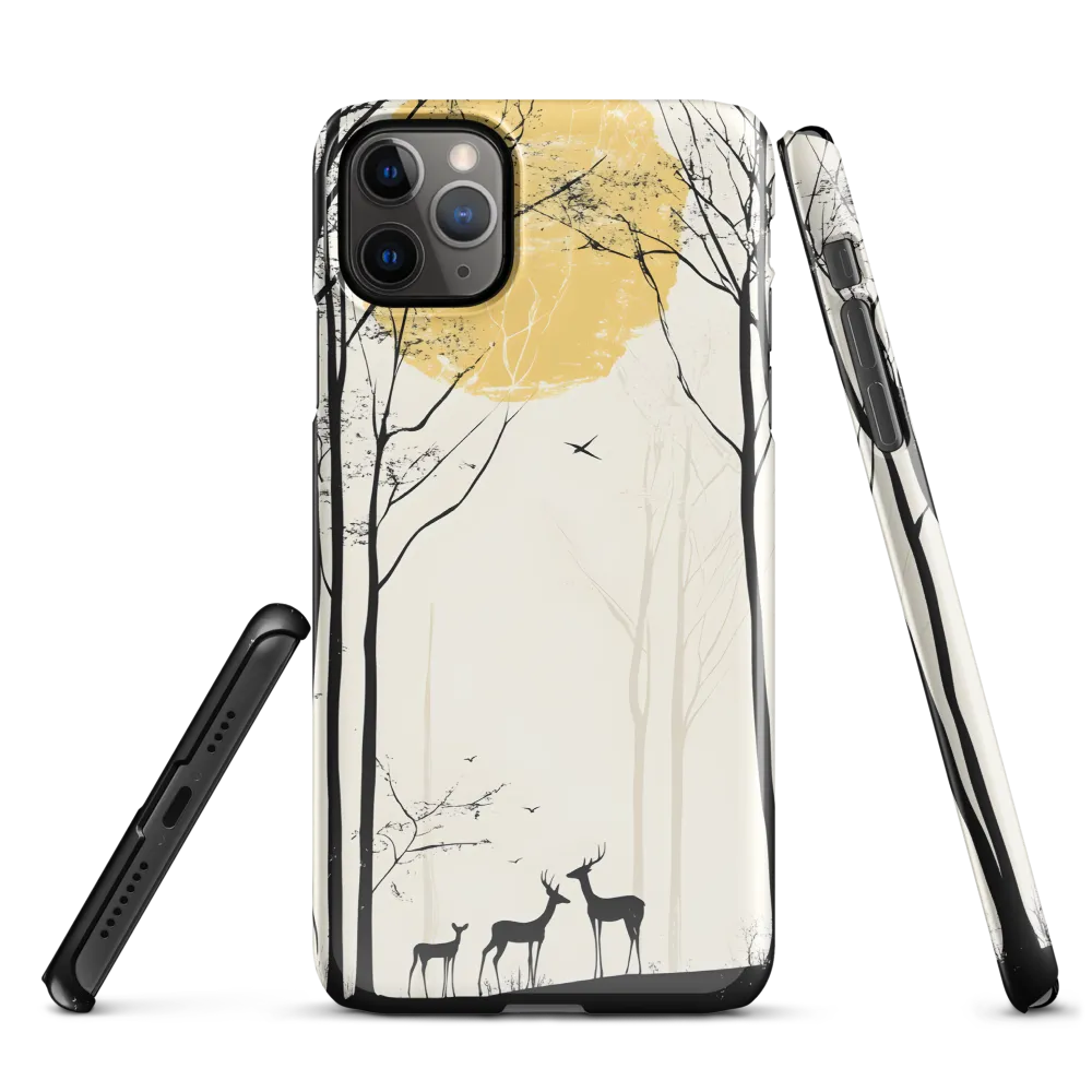 Silhouetted Serenity | Phone Case |  11 Pro Max | Snap Case | Glossy