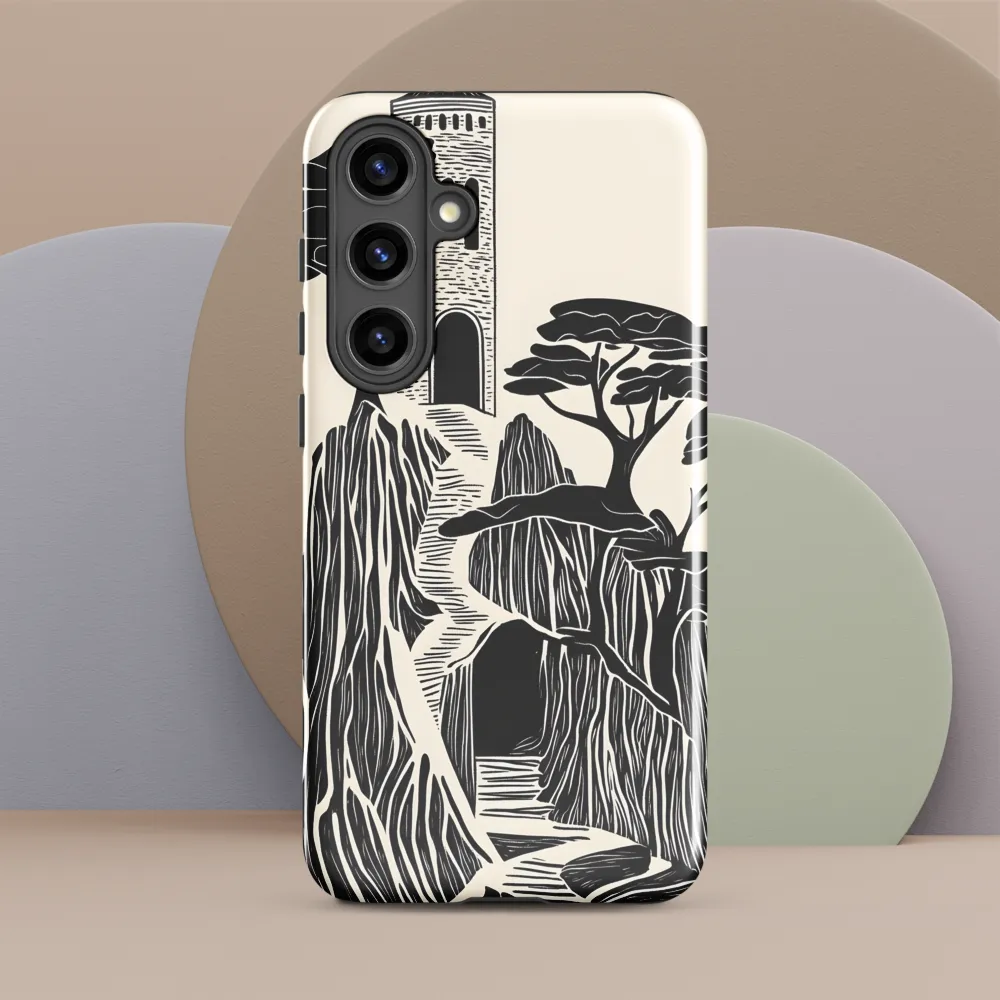Echoes of a Mystical Tower | Phone Case |  S24 Plus | Tough Case | Glossy