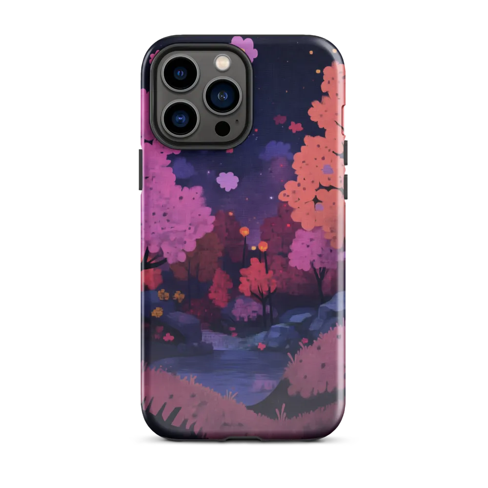 Whispers of Spring: A Serene Landscape | Phone Case |  13 Pro Max | Tough Case | Glossy