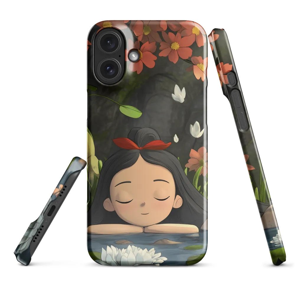 Tranquility by the Waterside | Phone Case |  16 Plus | Snap Case | Glossy