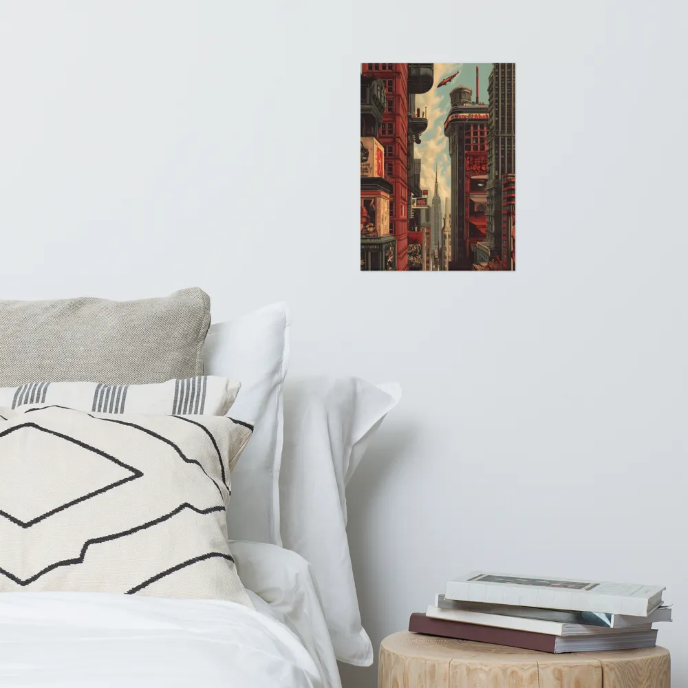 A Glimpse of Tomorrow: Urban Ambition | Poster | 12″×16″