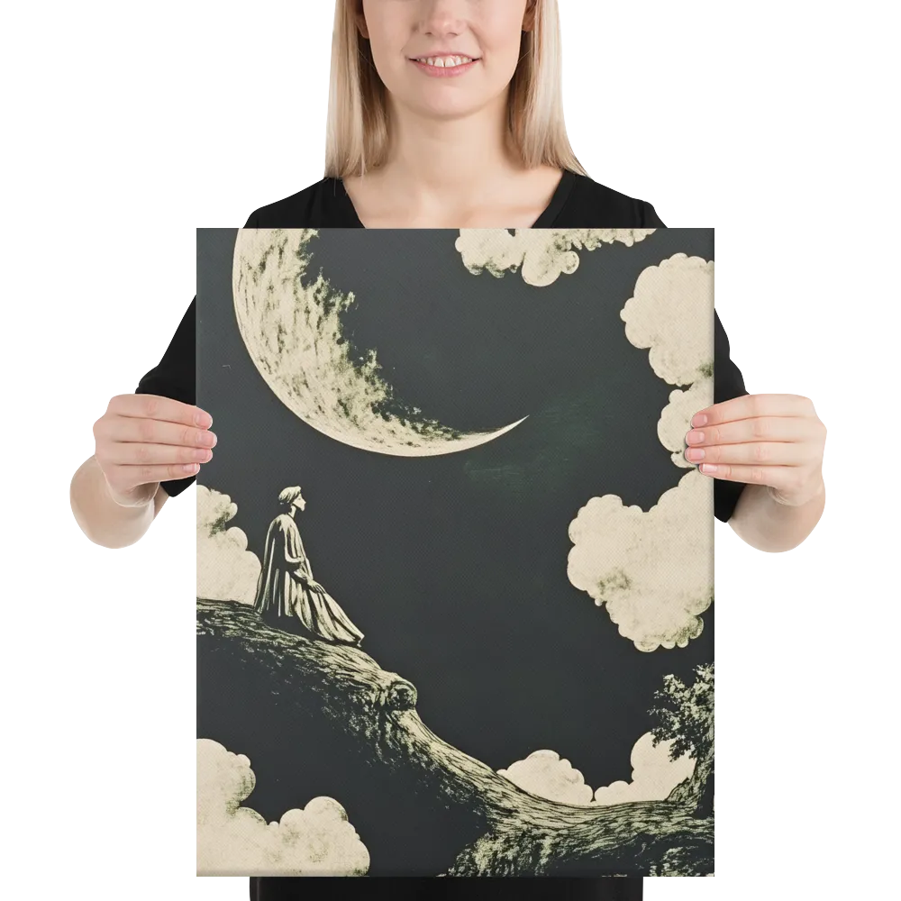 Whispers of the Moon | Canvas | 16″×20″