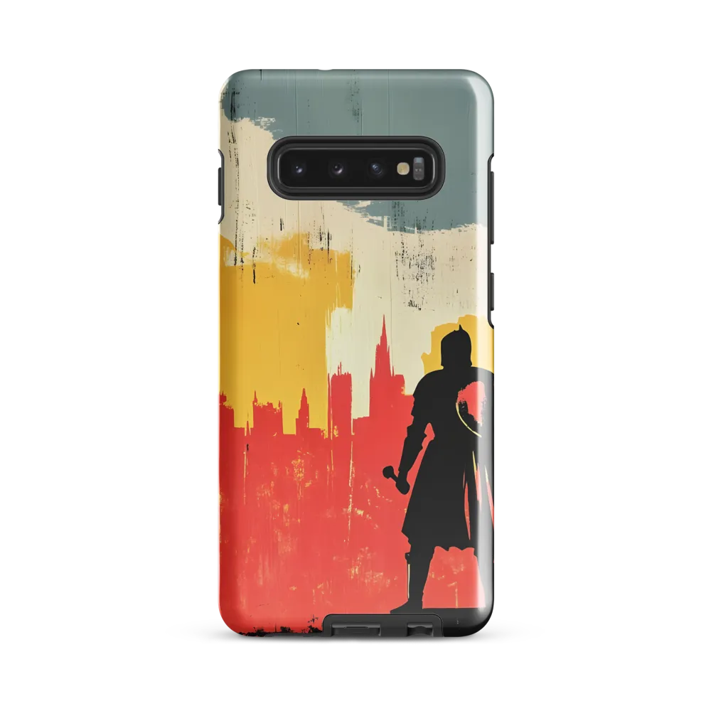 Hero in the Urban Dawn | Phone Case |  S10 Plus | Tough Case | Glossy